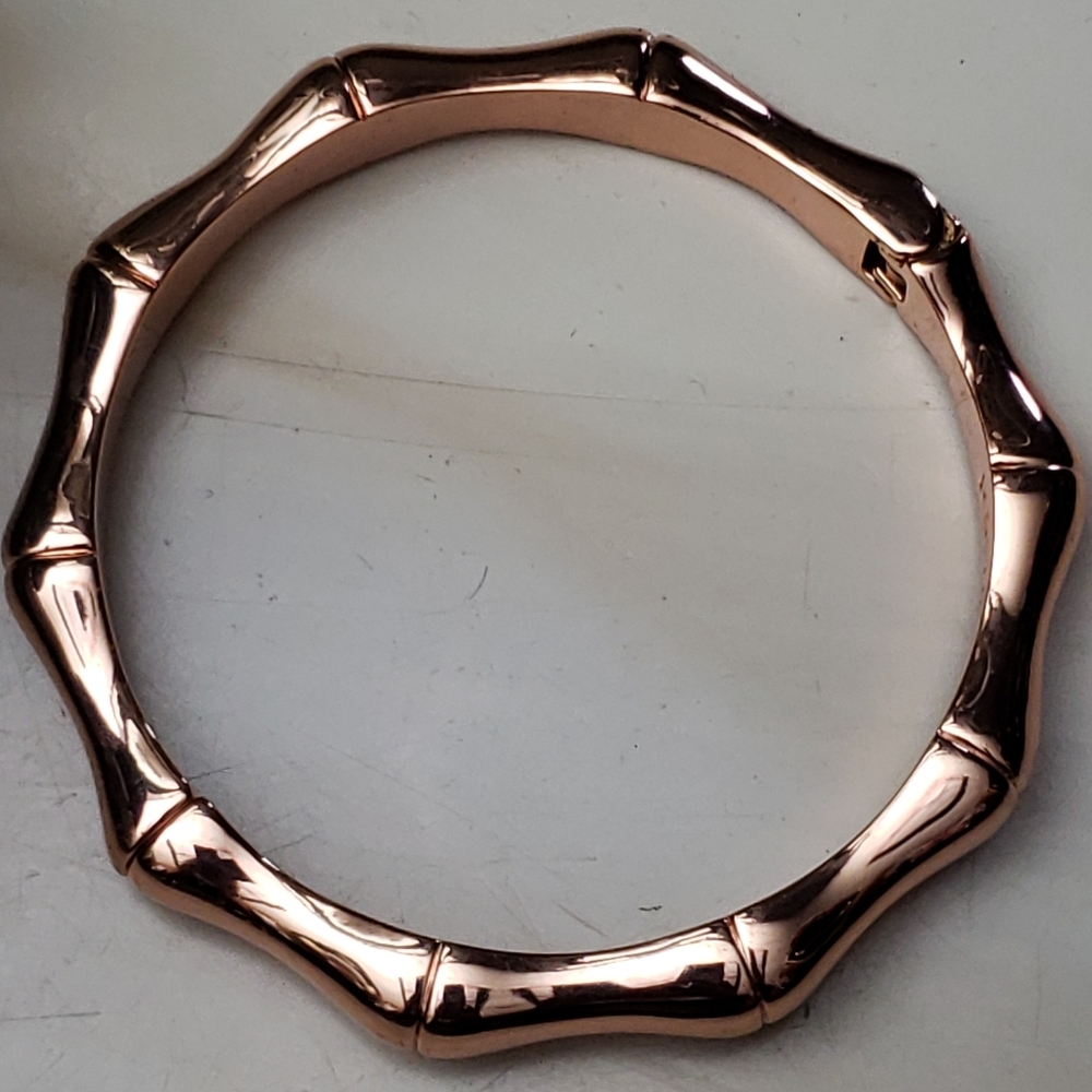 Rustic Cuff Metallic Bracelet - image 2